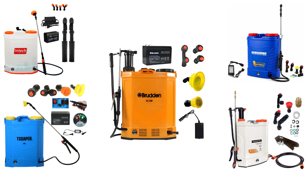 pulverizador costal a bateria